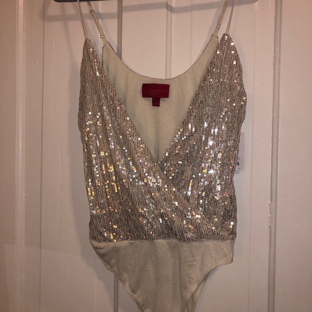 Jennifer Lopez Sequin Bodysuit